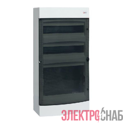 Щит комбинированный Unix 2х18мод. + 1 монтаж. плата 4 габарит IP41 прозр. дверь PROxima EKF ux-2x18+1m-n