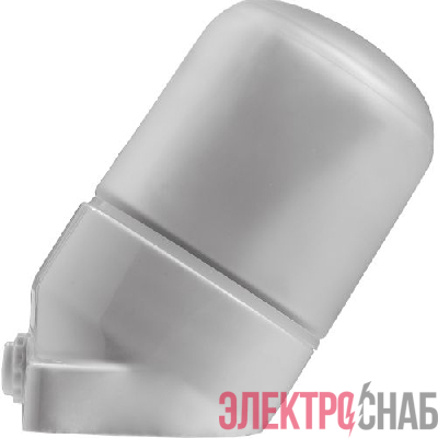 Светильник НББ 02-60-002 для бани керамика/стекло наклонный IP54 E27 max 60Вт 150х90х85 бел. Эра Б0064018
