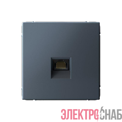 Розетка компьютерная ArtGallery RJ45 кат.6A механизм грифель SE GAL000786