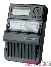 Счетчик Меркурий 230 ART-02 PQRSIN 3ф 10-100А класс точн. 1.0/2.0 многотариф. RS-485 ЖКИ 4 пров. Моск. вр. Инкотекс М0000051928