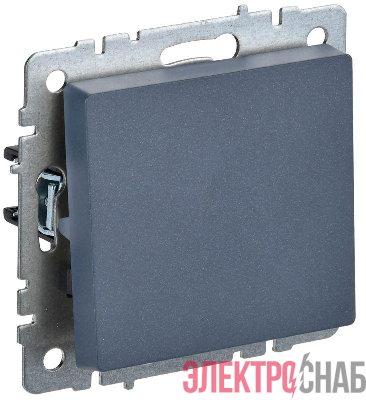 Выключатель 1-кл. СП BRITE ВС10-1-0-БрМ 10А механизм маренго IEK BR-V10-0-10-K35