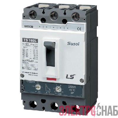 Выключатель автоматический 3п 3т 160А 50кА TS160N FTU LS Electric 105003700