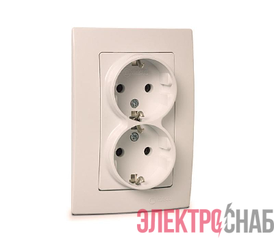 Розетка 2-я С/З Makel 32010082
