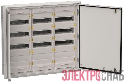 Корпус металлический ЩРв-144 (3х48) 755х885х130 IP31 сер. TITAN 5 IEK TI5-50-V-3X048-31-7035