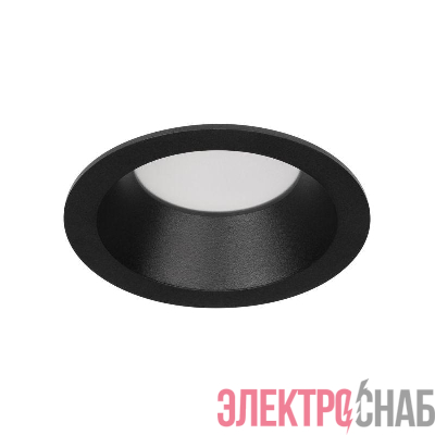 Светильник MS-DROP-BUILT-R84-7W Warm2700 BK 85 deg 230В 7Вт 2700К IP54 метал. Arlight 054707
