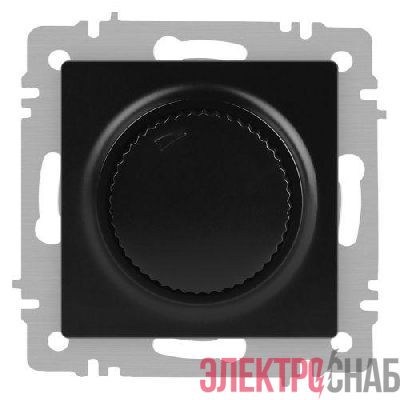 Светорегулятор поворотный СП Accent 6-401-05 600Вт 230В IP20 антрацит Intro Б0063679