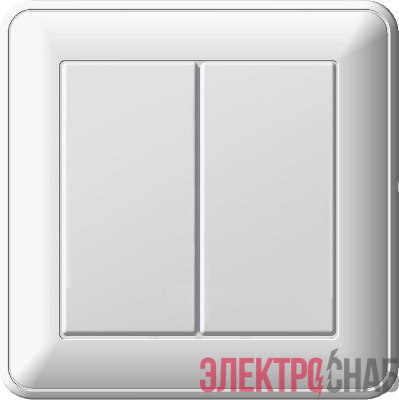 Выключатель 2-кл. СП W59 16А IP20 сл. кость SchE VS516-252-28