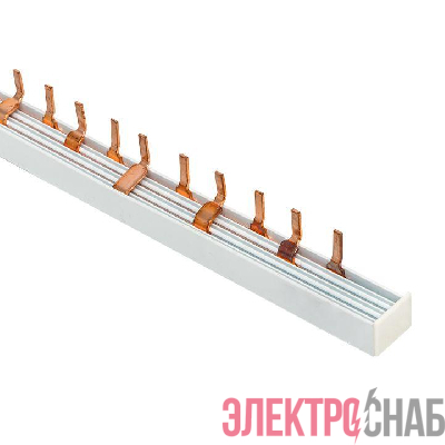 Шина соединительная типа PIN 63А 54 мод. для диф. автоматов (L1N L2N L3N) PROxima EKF pin-03n-63