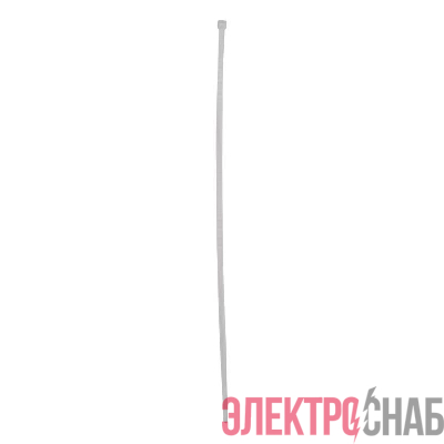 Хомут кабельный PCT 4.8х350-100WH 4.8х350 PA6.6 бел.(уп.100шт) JazzWay 5054066