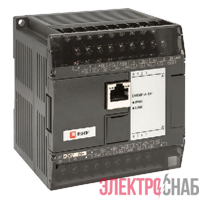 Модуль аналогового ввода EREMF 8 PRO-Logic (без поверки) EKF EREMF-A-8AI