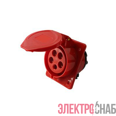 Розетка стационарная СП PPC 415 16А 5п 3Р+РЕ+N 380В IP44 Pro JazzWay 5072978