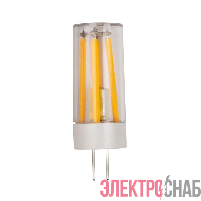 Лампа светодиодная филаментная PLED-G4 PRO 6Вт 2700К 480лм 230В d16.5х50мм JazzWay 5062412