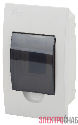 Бокс ЩРВ-П-4 мод. встраив. пластик IP41 SIMPLE NO-box_simple-plastic_4_flush ЭРА Б0041509