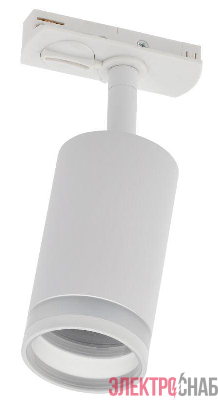 Светильник 4116 декоративный трековый поворотный GU10 бел. IEK LT-USB0-4116-GU10-1-K01