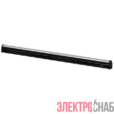 Светильник светодиодный LLED-01-08W-4000-B 8Вт 4000К L574мм с выключателем (подключение в линию: до 100Вт) черн. Эра Б0065575