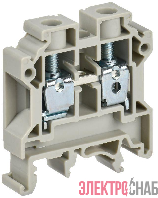 Колодка клеммная CTS ARMAFIX 10кв.мм сер. IEK YCT10-00-K03-010