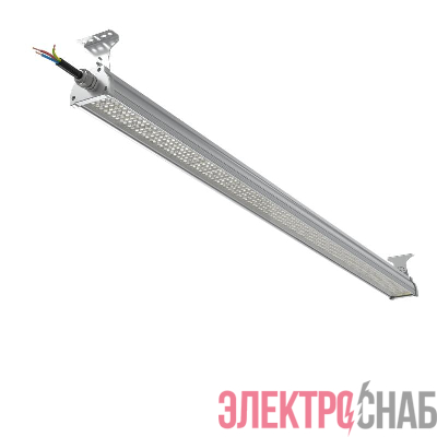 Светильник светодиодный ДСП WP 24 C 150W W 840 L1500 SI CL 1580х100х85мм 150Вт 4000К IP66 пылевлагозащ. Русский Свет 27072423924