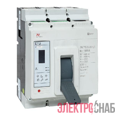 Выключатель автоматический 1000А 70кА AV POWER-5/3 ETU6.2 AVERES EKF mccb-53-1000M-6.2-av