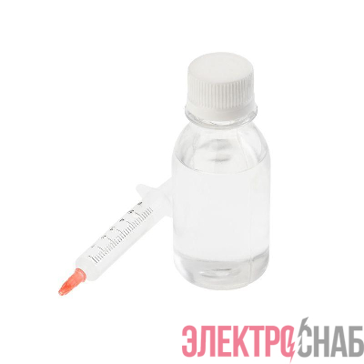 Компаунд силиконовый прозрачный ПК-68 (двухкомпонентн.) 100гр Rexant 09-3985