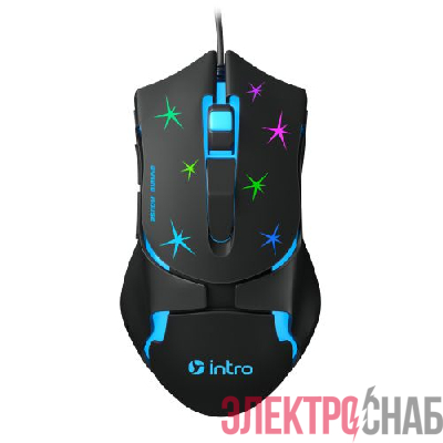 Мышь MG555 игровая проводная 800-3600dpi черн. Intro Б0060197