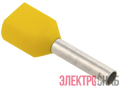 Наконечник НШВИ(2) 1.0-10 желт. (уп.100шт) IEK UTE10-D2-3-100