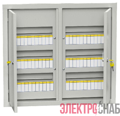 Корпус ЩРв-72 TITAN 3 540х600х120мм IP31 метал. IEK MKM14-V-72-30-T