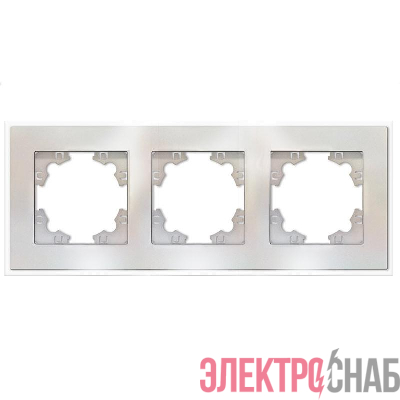 Рамка 3-м Афина стеклянная жемчуж. UNIVersal 2262