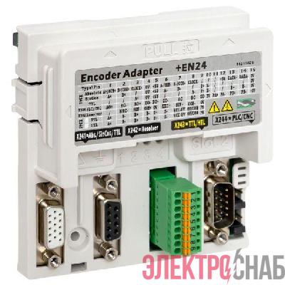 Карта расширения для подключения энкодера Absolute/SinCos/TTL/HTL/Resolver для преобразователя частоты PRO-Drive PD-500 EKF PD-500-ACC-EN24