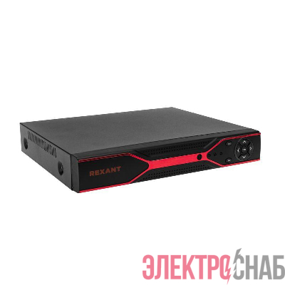 Видеорегистратор 4-канальный гибрид. AHD-HDVR/5.0 (без HDD) Rexant 45-0179