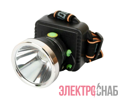 Фонарь налобный LED5340 3Вт LED 3 реж. 3XR6 пласт. бокс Ultraflash 14251