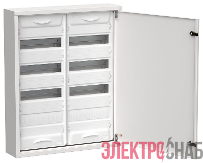 Корпус ЩРн-96 (2х48) TITAN 5 710х570х140 IP31 метал. бел. IEK TI5-50-N-2X048-31