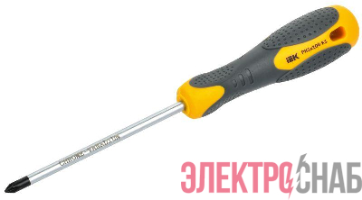 Отвертка крестовая Ph1х100мм K1 ARMA2L 3 IEK A2L3-SC10-K1-PH-10-100