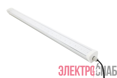 Светильник светодиодный ДСП WP 20 C 40W W 840 L1200 1200х74х60мм 40Вт 4000К IP65 пылевлагозащ. бел. Русский Свет 27072023134