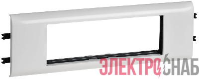 Суппорт 6мод. Mosaic для кабель-канала DLP с крышкой 65мм ИЭК Leg 010956