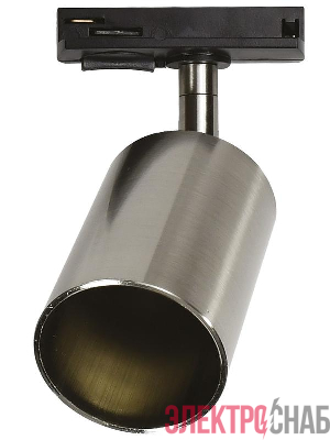 Светильник-прожектор трековый PTR 26 GU10 IP20 230В SN никель матов. JazzWay 5038097A