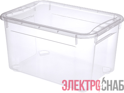 Ящик 389х275х215 16л. "Кристал"  прозрачный crystal 16 crystal 16