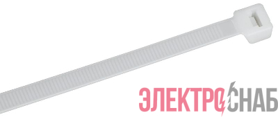 Хомут 7.6х200мм P6.6 стандартный бел. (уп.100шт) IEK UHH30-D076-200-100-K01