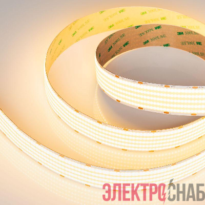 Лента светодиодная COB-X1600-30mm 24V Warm 2700К 40Вт/м IP20 CRIgt;90 (уп.5м) Arlight 052224
