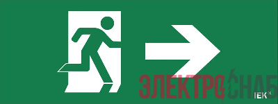 Этикетка самоклеящаяся "Фигура/стрелка вправо" ДПА IP20/54 IEK LPC10-1-24-09-FNAPR