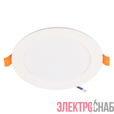 Светильник светодиодный PLED DL7 10Вт 6500К IP54 850лм WH встраив. бел. Pro JazzWay 5069046
