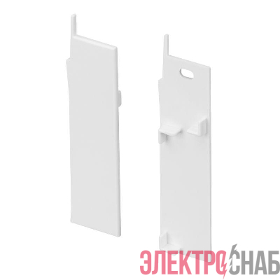 Заглушка PLINTUS-H73-F WHITE пластик (комплект) Arlight 043598