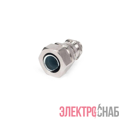Ввод кабельный для металлорукава ВК-М16(6-12мм)-МР15 (INOX) нерж. сталь Fortisflex 89110