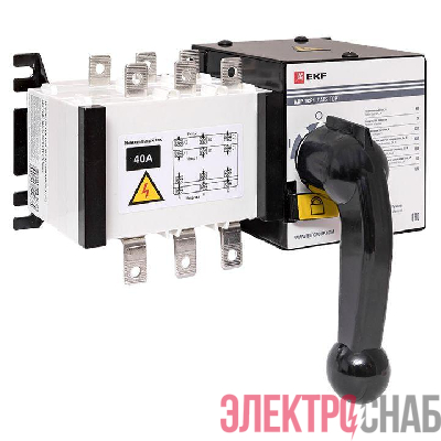 Устройство автоматического ввода резерва АВР 3п 40А 230В ТСР1 PROxima EKF ats-tsr1-40A-3p-pro