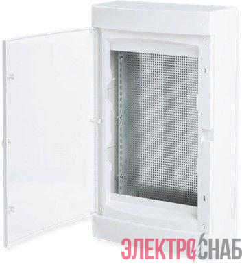 Щит слаботочный навесной Unix 3 габарит IP41 прозр. дверь PROxima EKF ux-3m-n