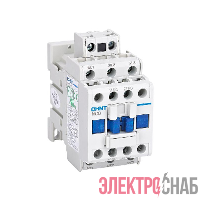 Контактор NC8-09/W 3п 9А кат. 24-60В AC/DC 1НО+1НЗ (R) CHINT 572267