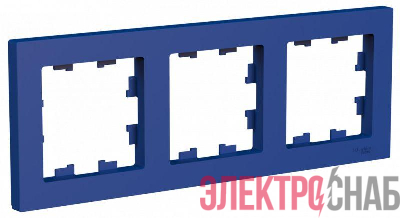 Рамка 3-м AtlasDesign универс. аквамарин SE ATN001103