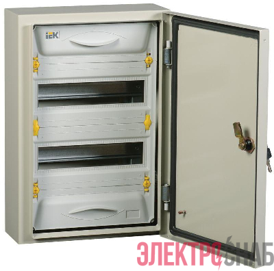 Корпус металлический ЩРн-24з-1 У2 IP54 PRO ИЭК MKM16-N-24-54-ZU