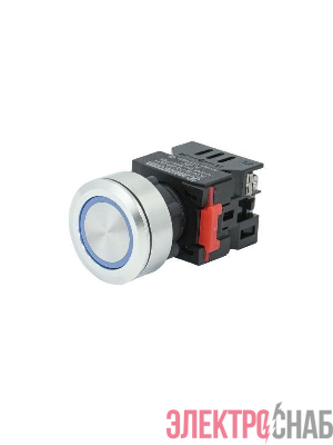 Лампа индикаторная ЛС(к)-30-С-2-24-65У1 светодиодная матрица d30мм 24В AC/DC IP65 син. Электротехник ET016994