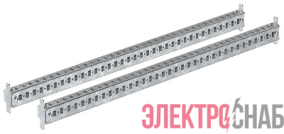 Профиль горизонтальный встроен. отсека 1000 (уп.2шт) FORMAT IEK FO-00-PRHV-100
