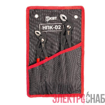 Набор переставных клещей НПК-02 ПРАКТИК КВТ 92053